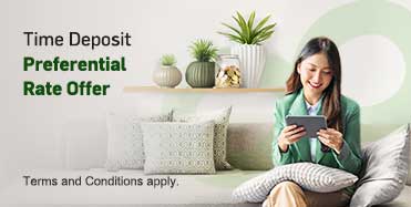 View details, Time Deposit Preferential Rate Offer