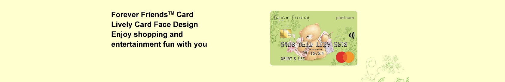 Hang Seng Card Products - Forever Friends Card