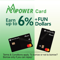 MMPOWER World Mastercard Earn up to 6% +FUN Dollars  (Opens in a new window)